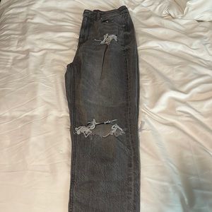 American Eagle baggy ripped jeans